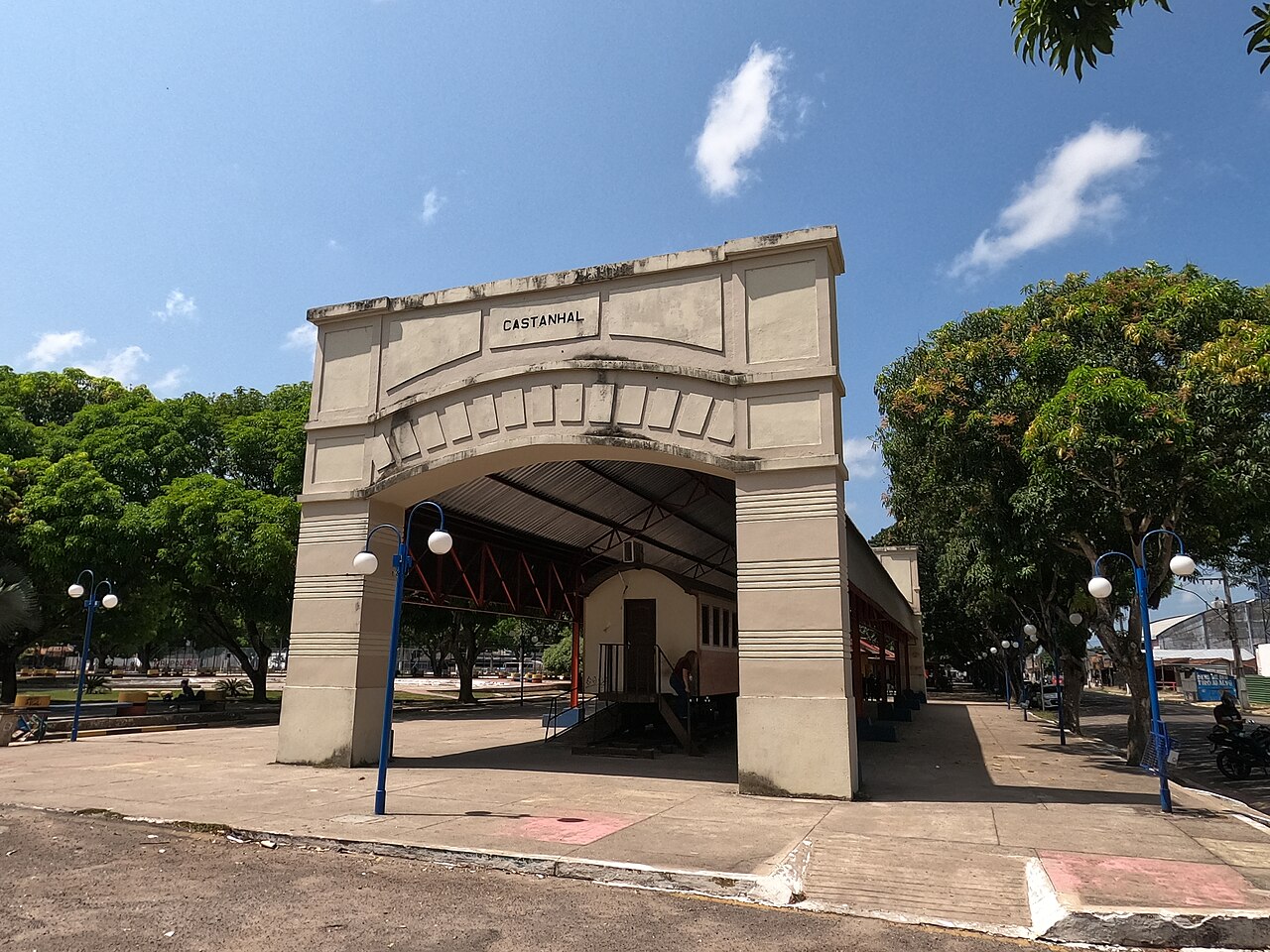 Patrimônio ferroviário na Praça do Estrela