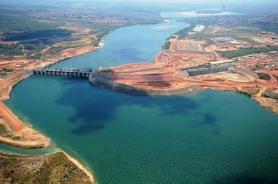 Usina Hidrelétrica Estreito no Rio Tocantins